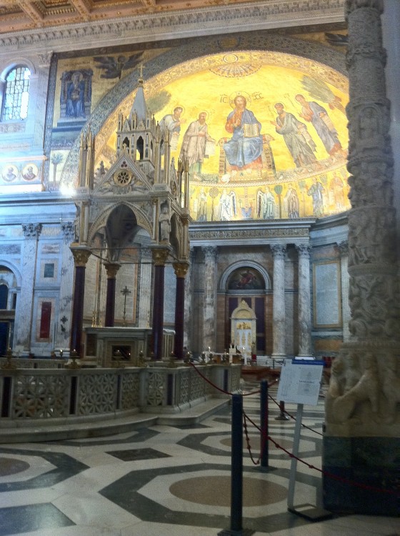 Cool, quiet and beautiful inside.