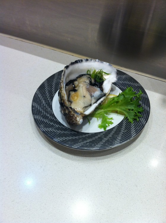 Oh yes. Go Go Sushi oysters.